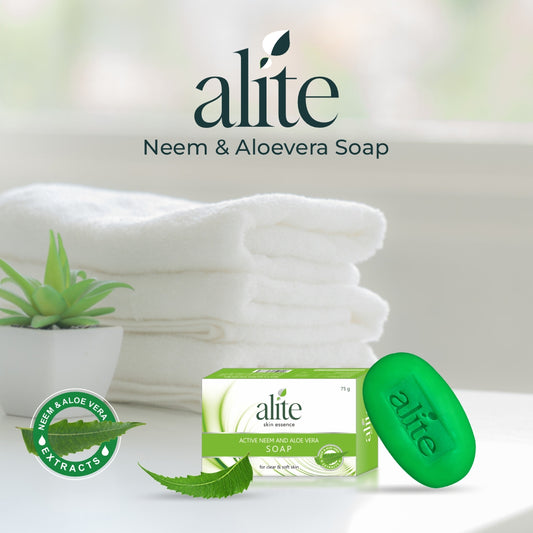 alite
Neem & Aloevera Soap