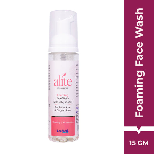 Transform your skin with Alite Foaming Face Wash. 