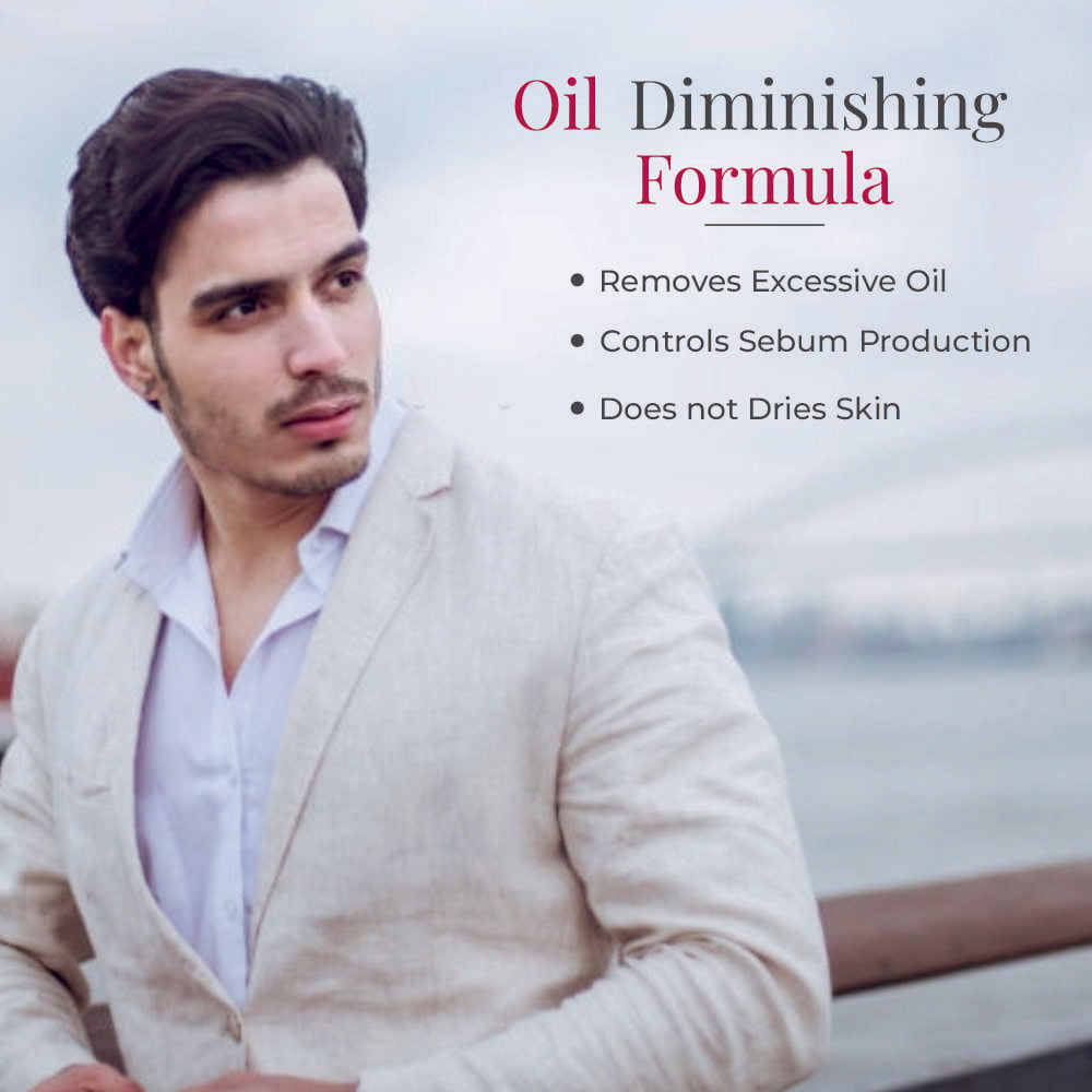 Oil Diminishing
Formula
• Removes Excessive Oil